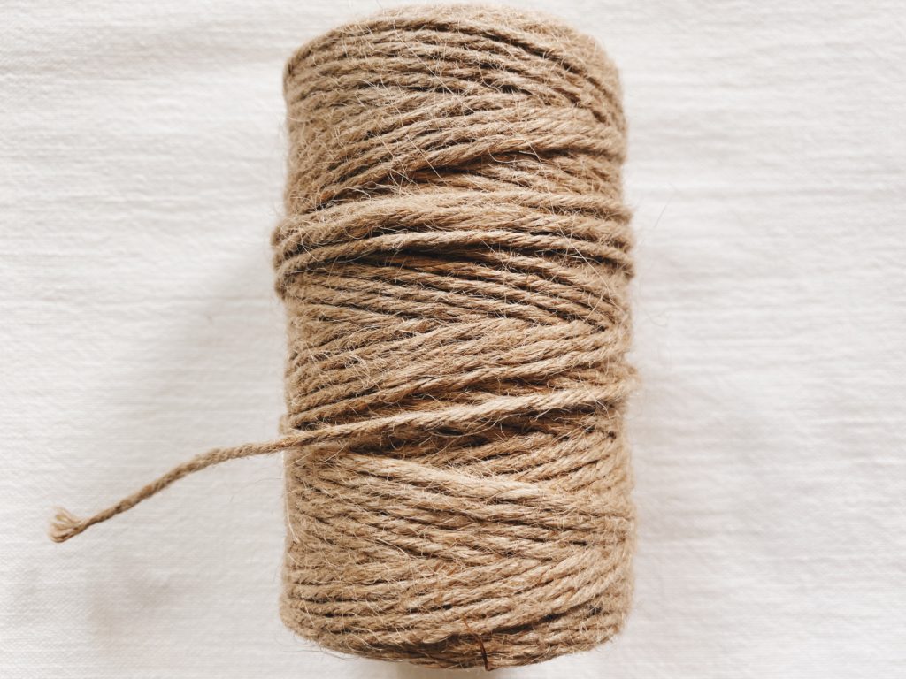 Rustic jute twine