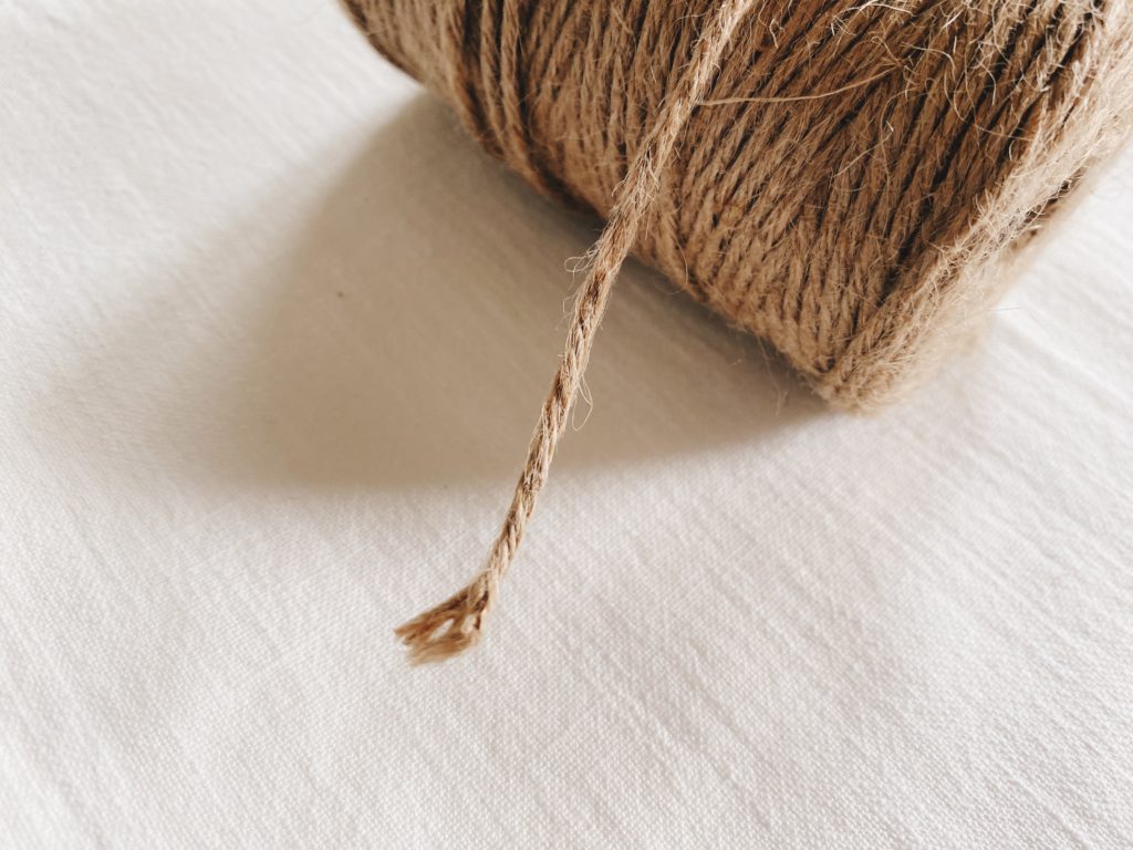 rustic natural jute twine