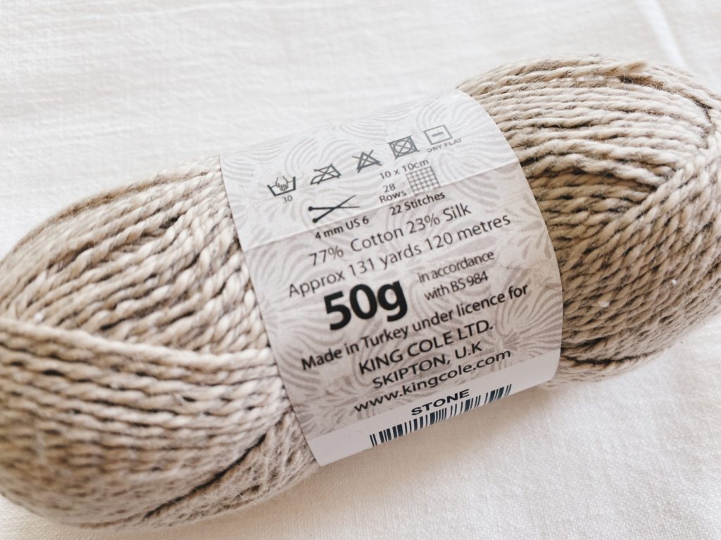 King Cole Finesse Cotton Silk DK yarn